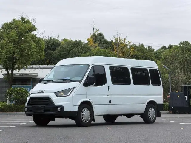 Teshun 2019 2.8T commercial long-axle mid-top 6-seater rear single tire National VI JX493
