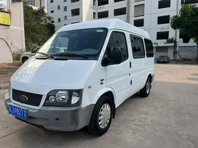 Classic Transit 2016 2.8T diesel van transport truck short-axle 3-seat mid-roof long truck JX493ZLQ4